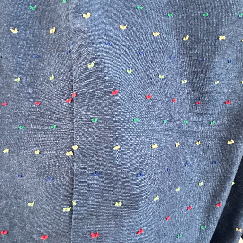 Blue Ruffle Sleeve Top - Picture 5 of 6